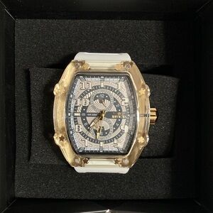 Invicta Racing Cyclone Men's Watch - 48.5mm, White (48712)